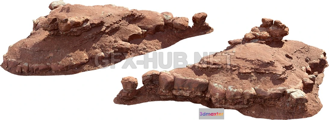 1181520 - NATURE ROCK - STONE - 3D Model - 100