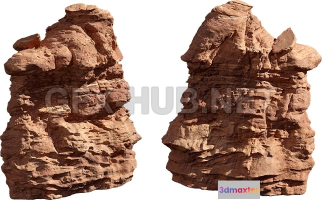 1181542 - NATURE ROCK - STONE - 3D Model - 111