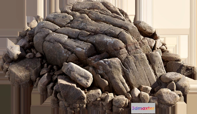 1205590 - ROCK - STONE - 3D MODEL - FREE DOWNLOAD - 013