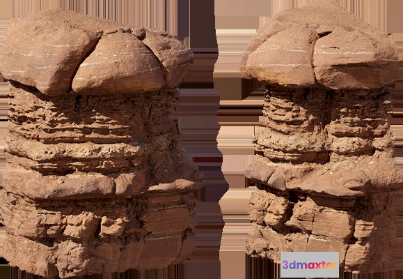 1205602 - ROCK - STONE - 3D MODEL - FREE DOWNLOAD - 019