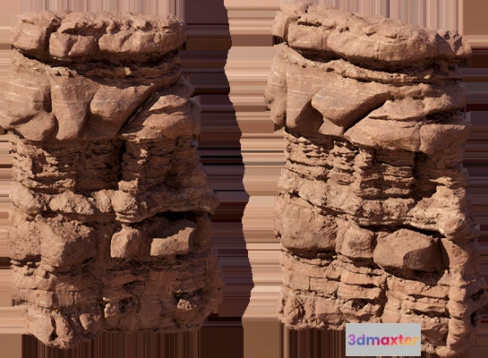 1205612 - ROCK - STONE - 3D MODEL - FREE DOWNLOAD - 024