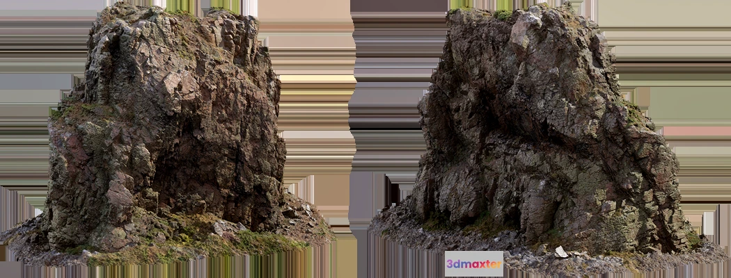 1205648 - ROCK - STONE - 3D MODEL - FREE DOWNLOAD - 042