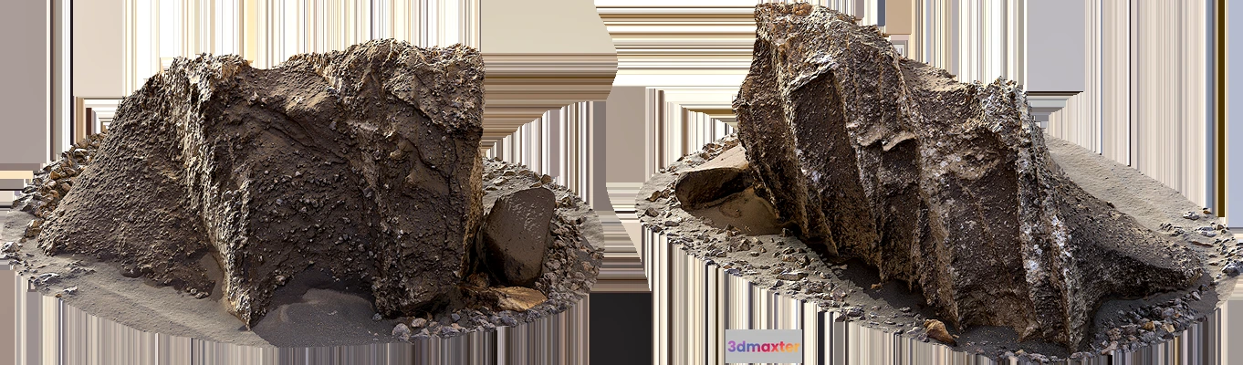 1205732 - ROCK - STONE - 3D MODEL - FREE DOWNLOAD - 084