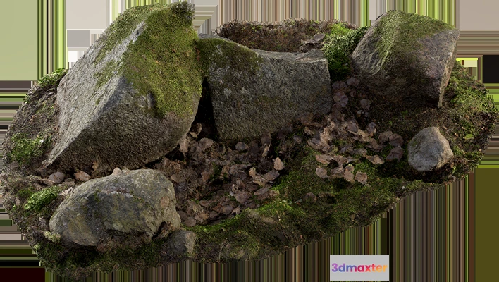 1205806 - ROCK - STONE - 3D MODEL - FREE DOWNLOAD - 121