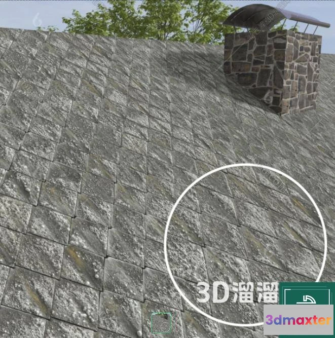 1150090 - MATERIAL - TEXTURES - ROOF TILES - 0004