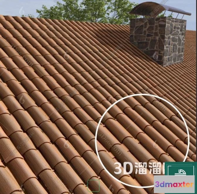 1150098 - MATERIAL - TEXTURES - ROOF TILES - 0008