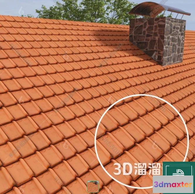 1150112 - MATERIAL - TEXTURES - ROOF TILES - 0015