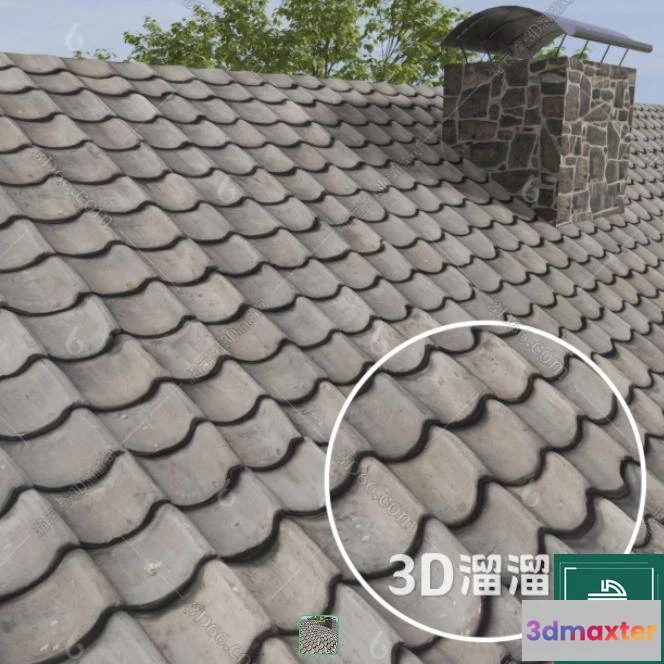 1150128 - MATERIAL - TEXTURES - ROOF TILES - 0023