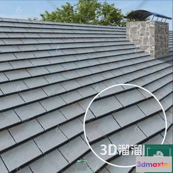 1150162 - MATERIAL - TEXTURES - ROOF TILES - 0040