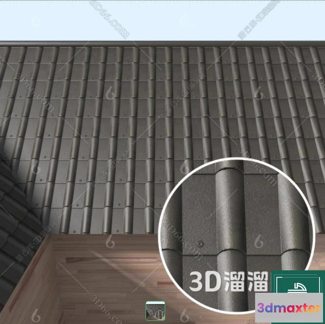 1150184 - MATERIAL - TEXTURES - ROOF TILES - 0051