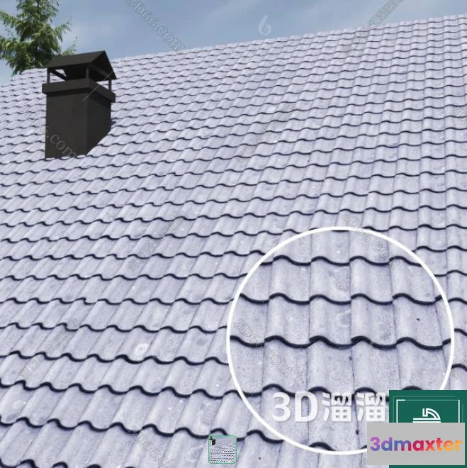 1150190 - MATERIAL - TEXTURES - ROOF TILES - 0054