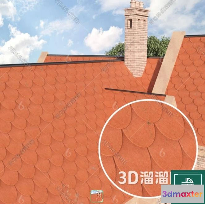 1150198 - MATERIAL - TEXTURES - ROOF TILES - 0058