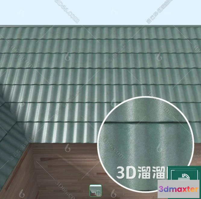 1150204 - MATERIAL - TEXTURES - ROOF TILES - 0061