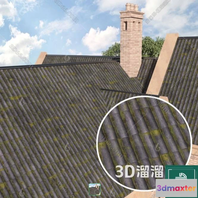 1150206 - MATERIAL - TEXTURES - ROOF TILES - 0062