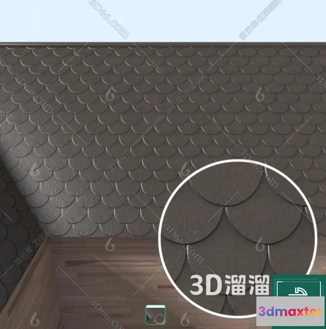 1150220 - MATERIAL - TEXTURES - ROOF TILES - 0069