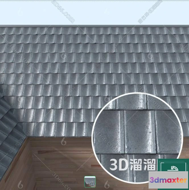 1150226 - MATERIAL - TEXTURES - ROOF TILES - 0072