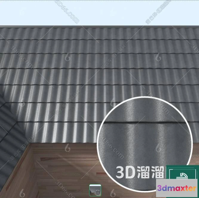 1150240 - MATERIAL - TEXTURES - ROOF TILES - 0079