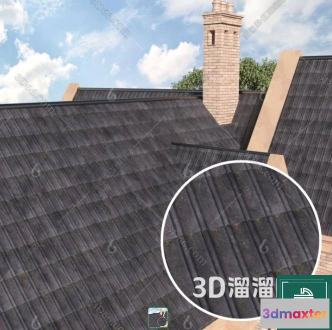 1150258 - MATERIAL - TEXTURES - ROOF TILES - 0088