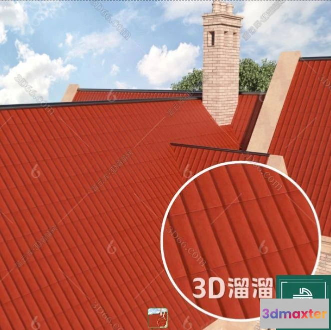 1150292 - MATERIAL - TEXTURES - ROOF TILES - 0105