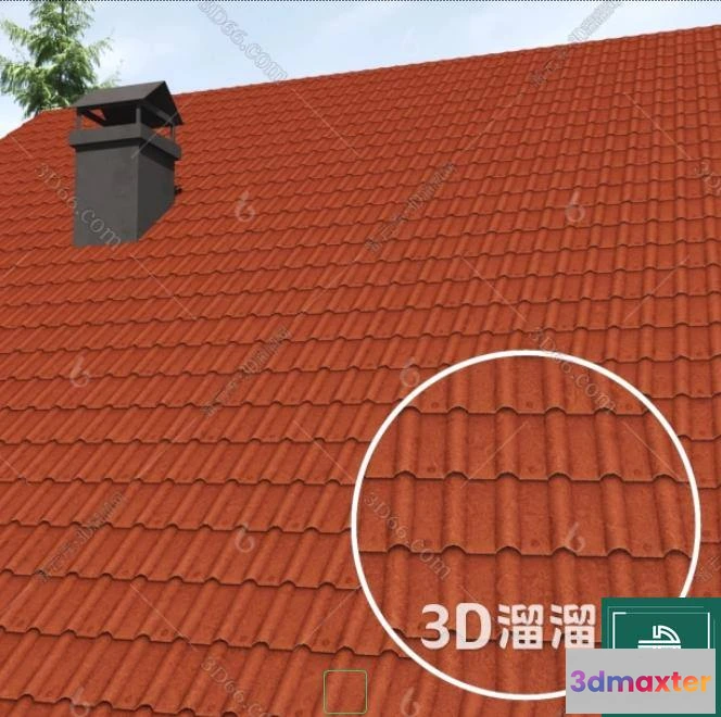 1150300 - MATERIAL - TEXTURES - ROOF TILES - 0109