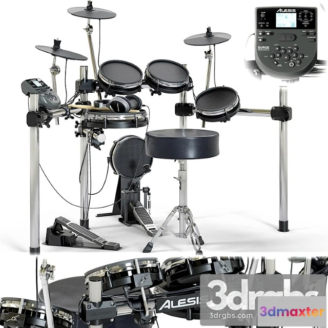1005578 - Drum Set ALESIS Surge Mesh Kit Musical Instrument