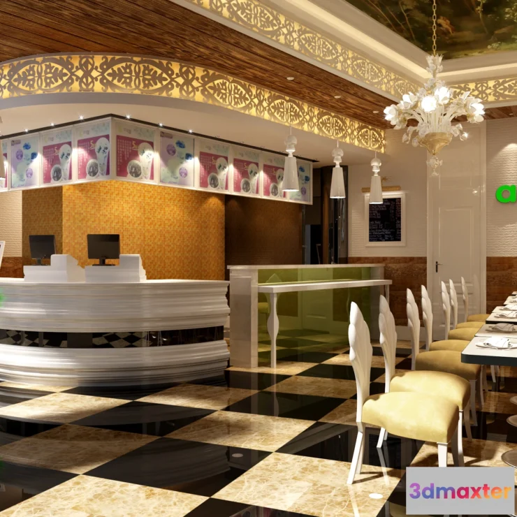 1122282 - FASTFOOD STORE - 3D SCENES - 0002