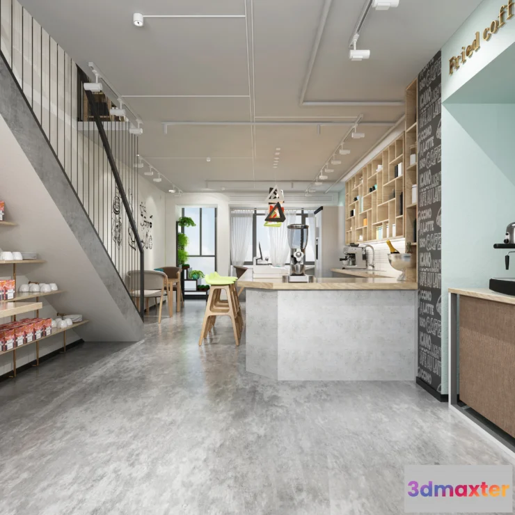 1122300 - FASTFOOD STORE - 3D SCENES - 0011