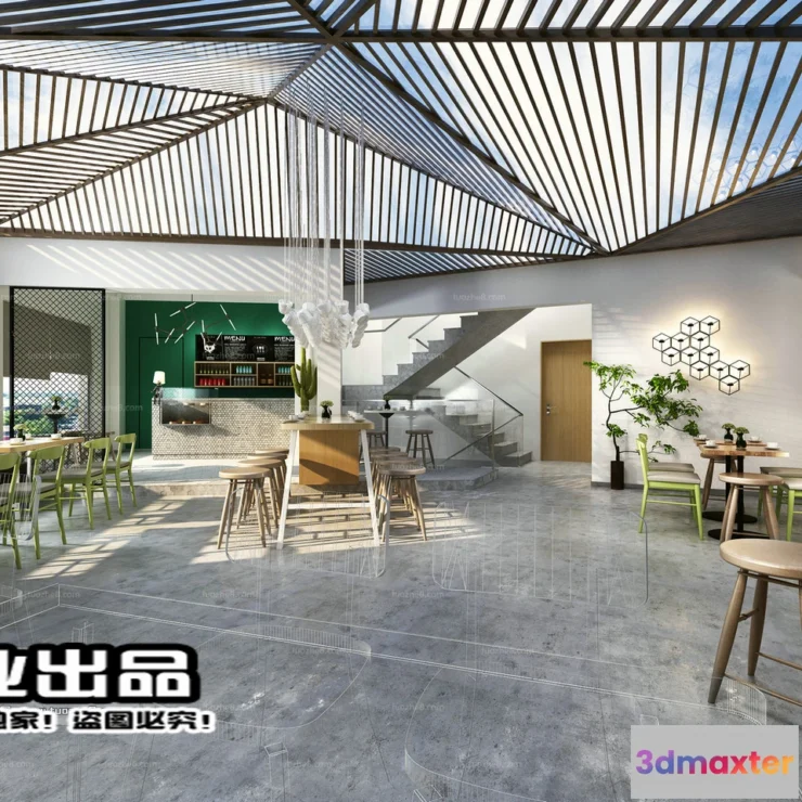 1122324 - FASTFOOD STORE - 3D SCENES - 0023