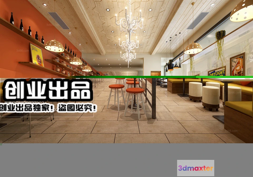1122328 - FASTFOOD STORE - 3D SCENES - 0025