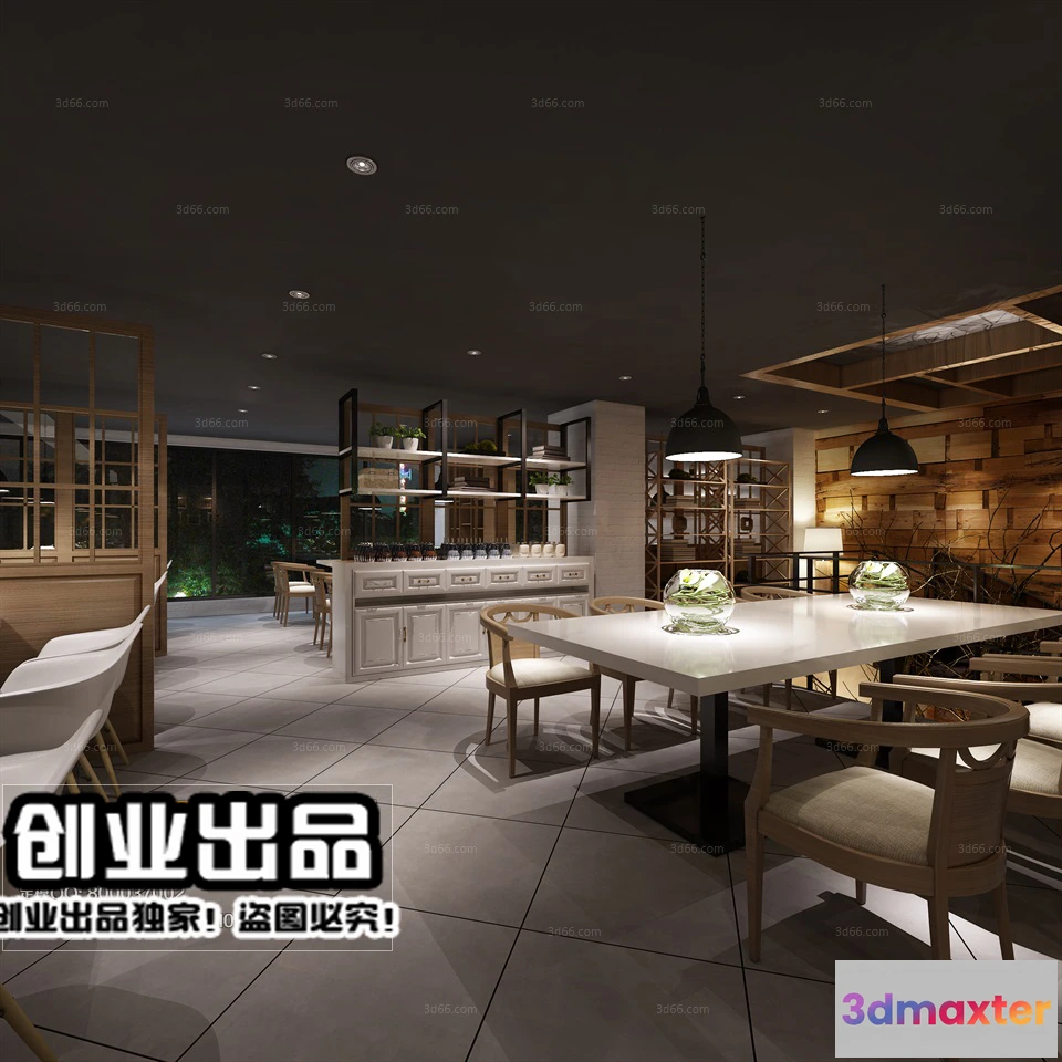 1122334 - FASTFOOD STORE - 3D SCENES - 0028