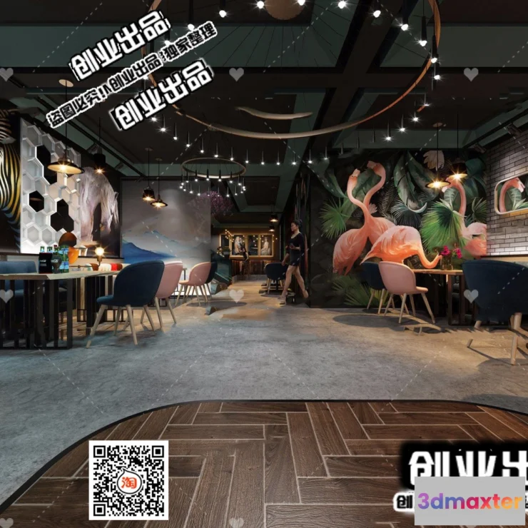 1122372 - FASTFOOD STORE - 3D SCENES - 0047