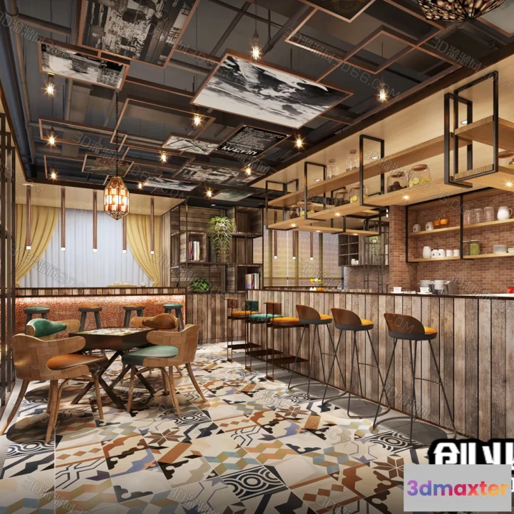 1122394 - FASTFOOD STORE - 3D SCENES - 0058