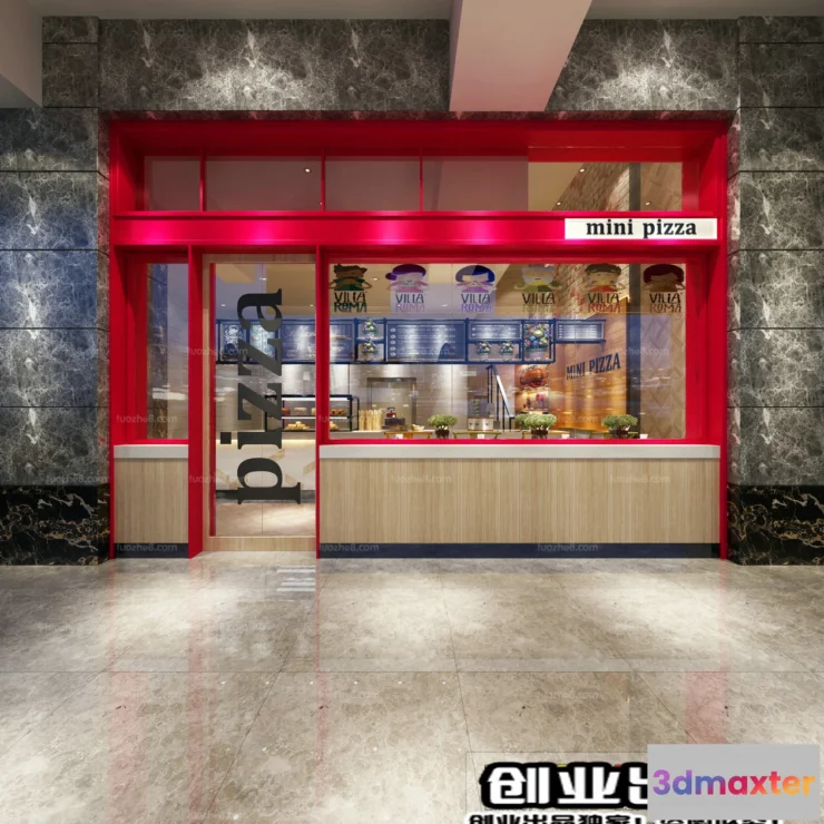 1122396 - FASTFOOD STORE - 3D SCENES - 0059