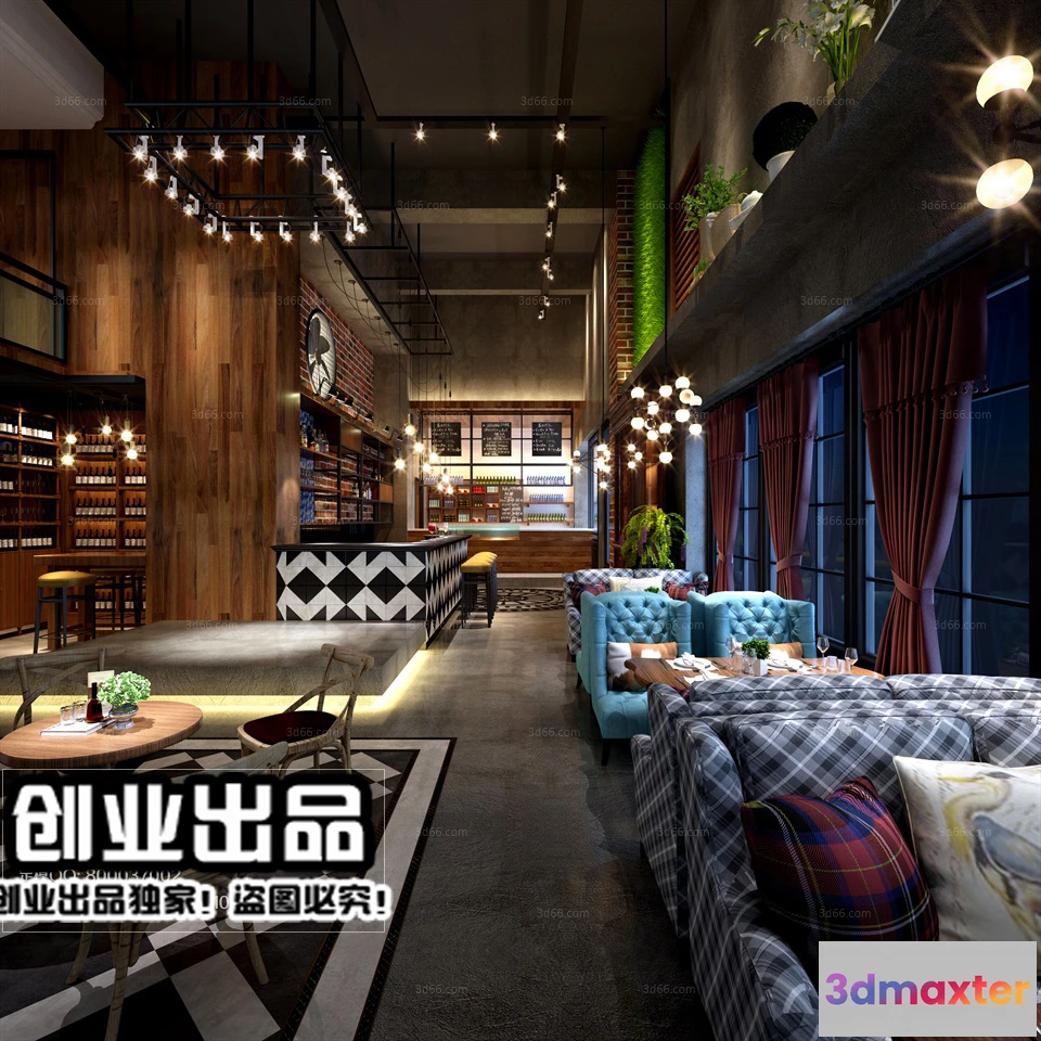 1122406 - FASTFOOD STORE - 3D SCENES - 0064