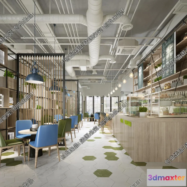 1122420 - FASTFOOD STORE - 3D SCENES - 0071