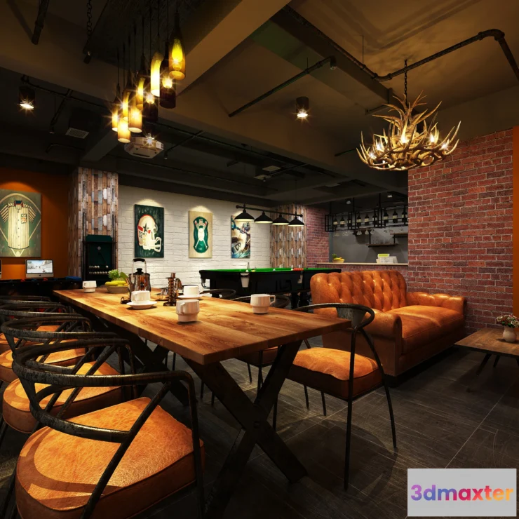 1122444 - FASTFOOD STORE - 3D SCENES - 0083