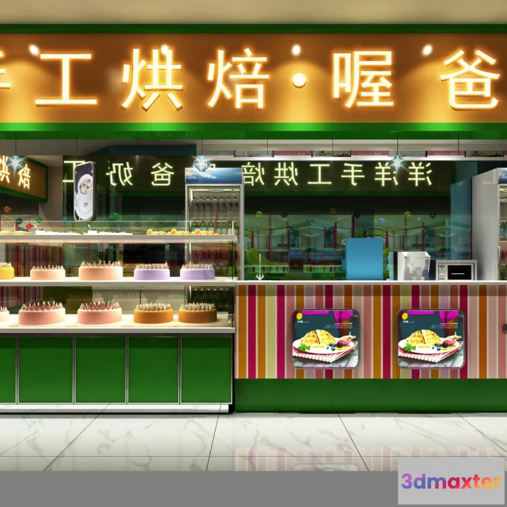 1122452 - FASTFOOD STORE - 3D SCENES - 0087