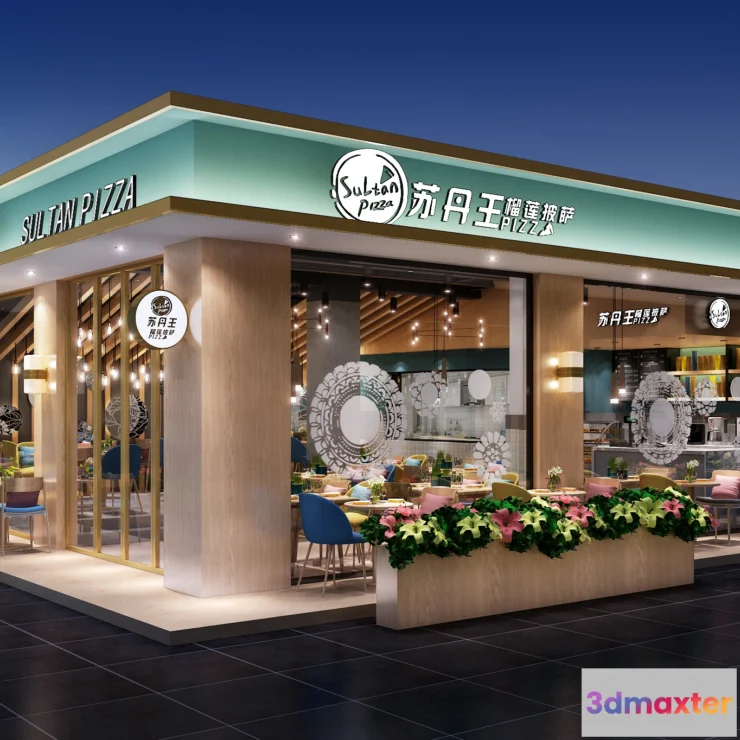 1122472 - FASTFOOD STORE - 3D SCENES - 0097