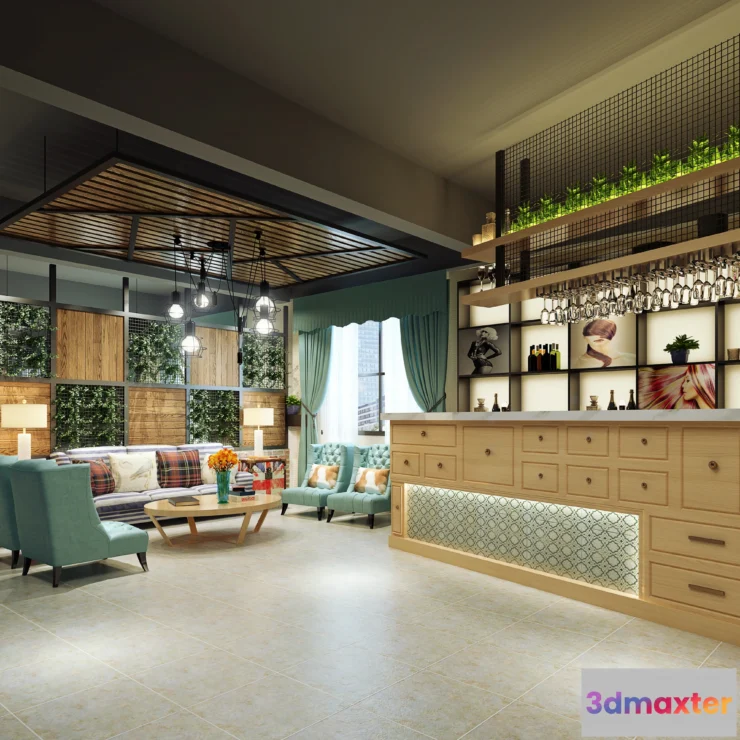 1122474 - FASTFOOD STORE - 3D SCENES - 0098