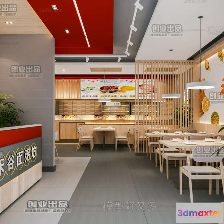 1122488 - FASTFOOD STORE - 3D SCENES - 0105