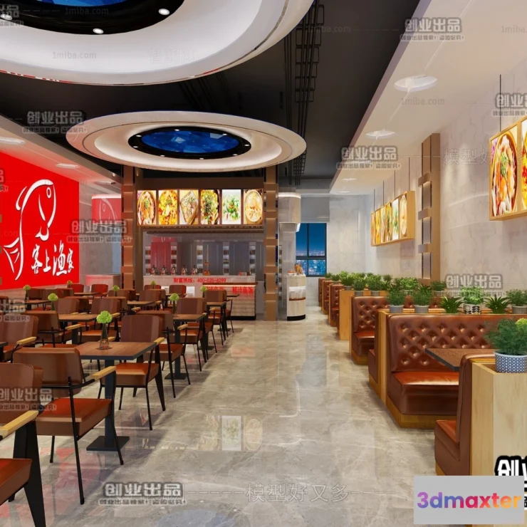 1122490 - FASTFOOD STORE - 3D SCENES - 0106