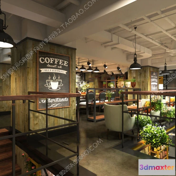 1122498 - FASTFOOD STORE - 3D SCENES - 0110