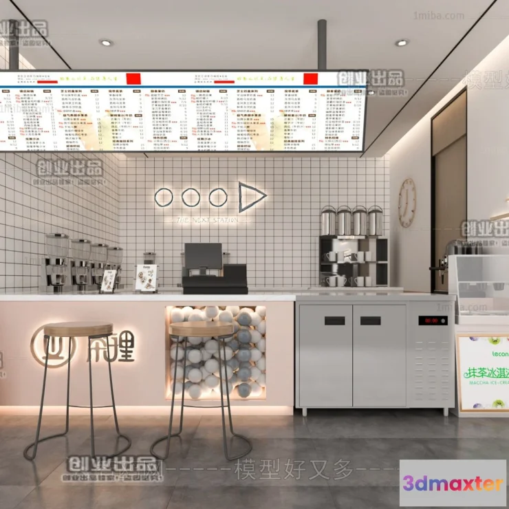 1122500 - FASTFOOD STORE - 3D SCENES - 0111