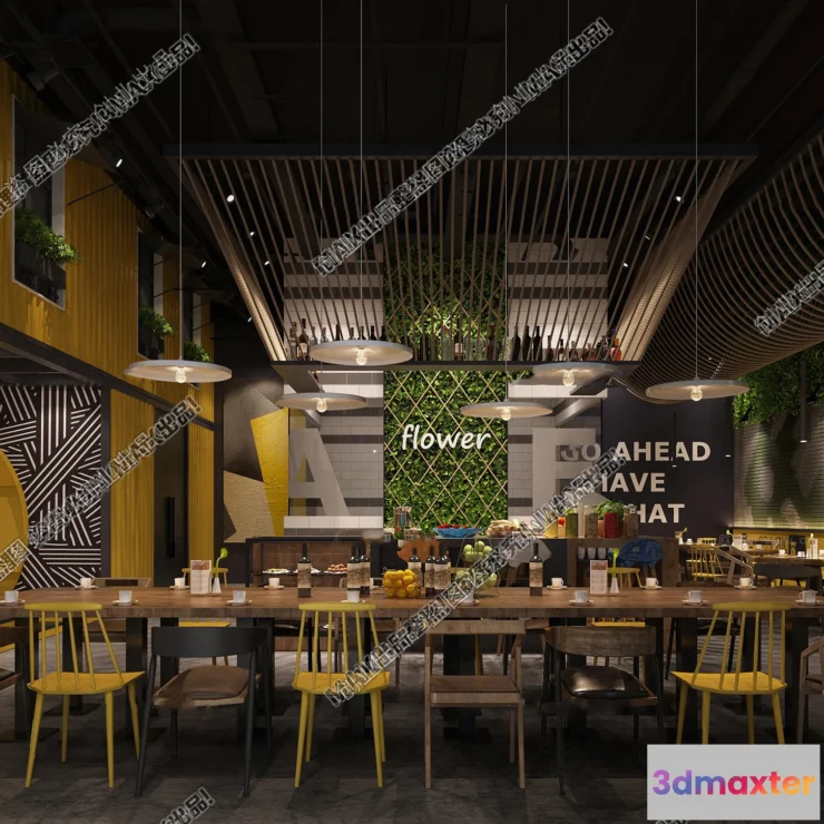 1122504 - FASTFOOD STORE - 3D SCENES - 0113