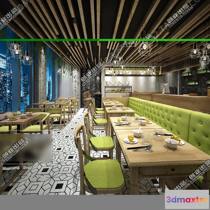 1122516 - FASTFOOD STORE - 3D SCENES - 0119