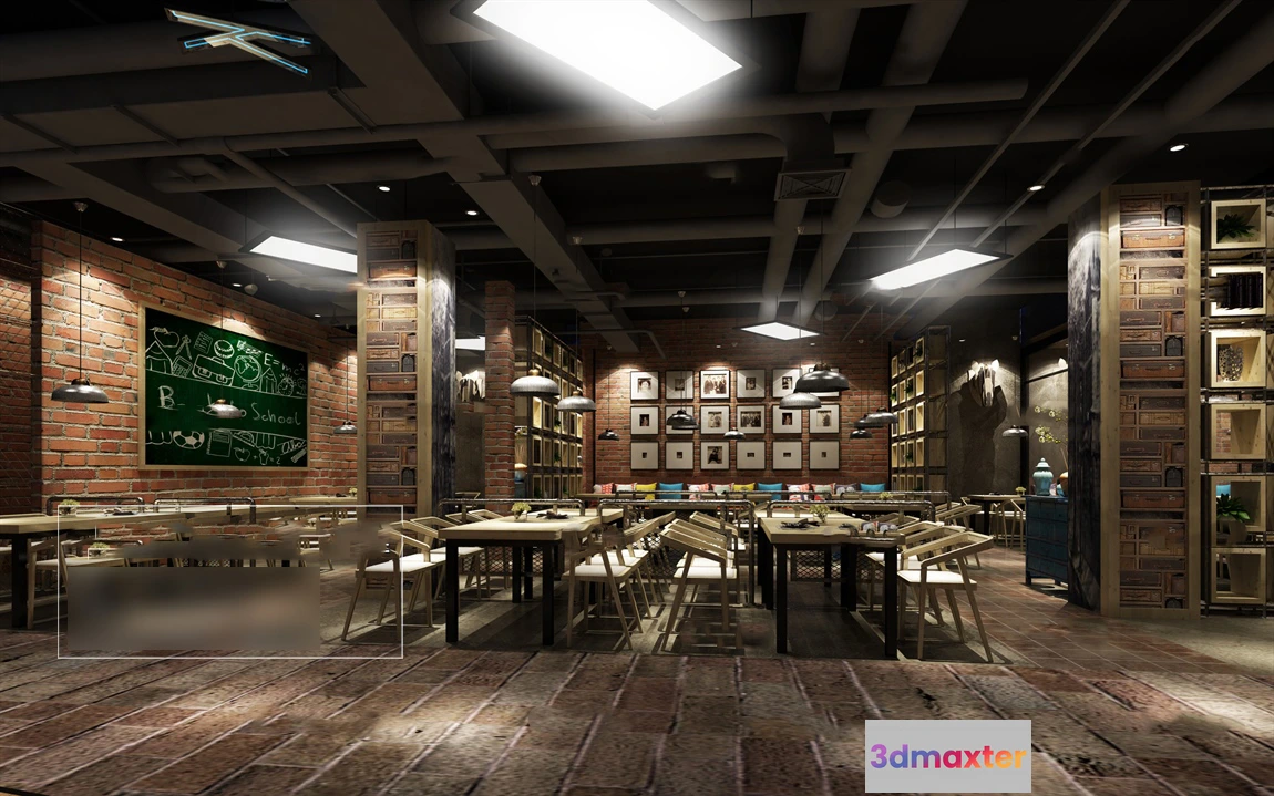 1122518 - FASTFOOD STORE - 3D SCENES - 0120