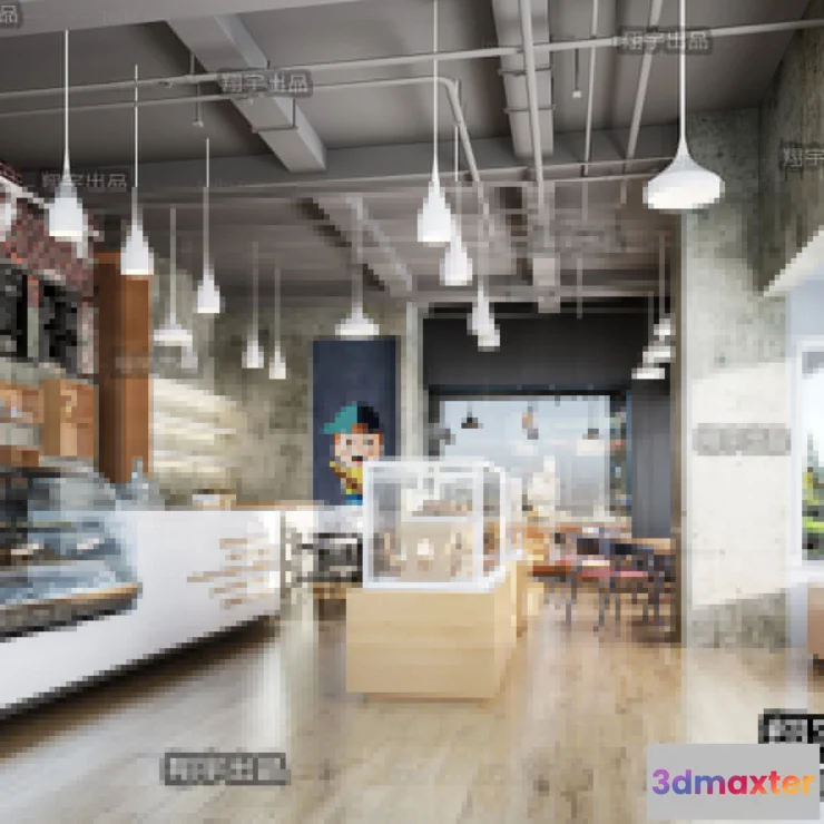 1122520 - FASTFOOD STORE - 3D SCENES - 0121