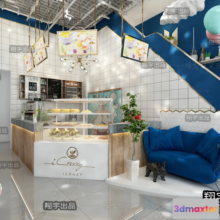1122530 - FASTFOOD STORE - 3D SCENES - 0126