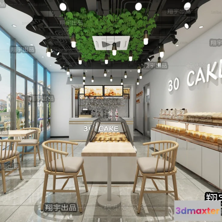 1122534 - FASTFOOD STORE - 3D SCENES - 0128