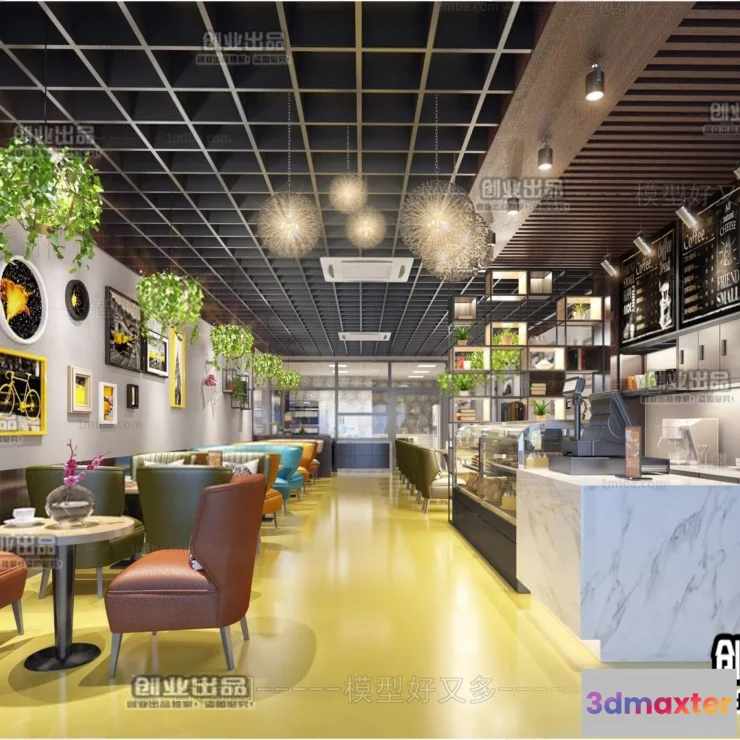 1122546 - FASTFOOD STORE - 3D SCENES - 0134